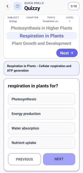 NEET study tool from the Qbhie Play listing